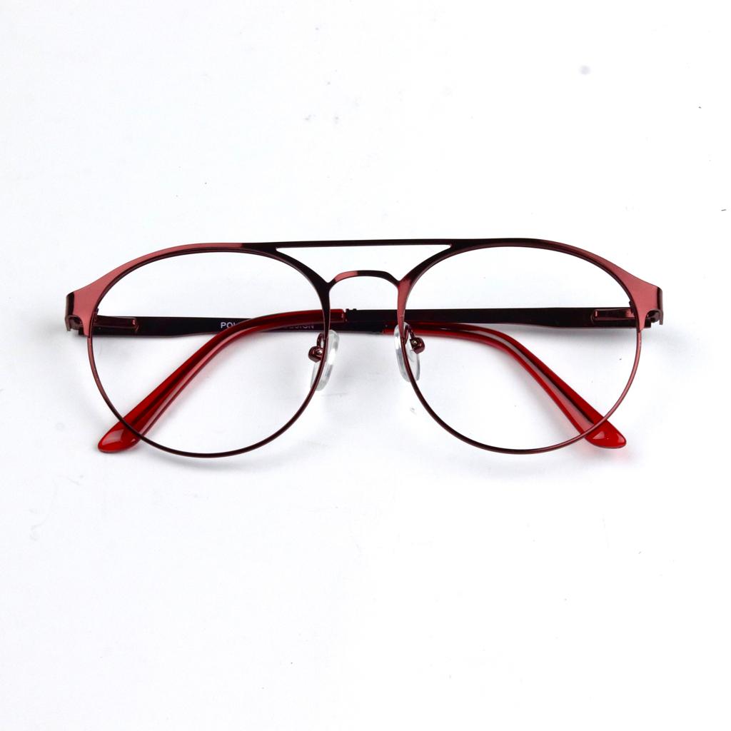 Rovex – Metal Screen Glasses – Maroon Red