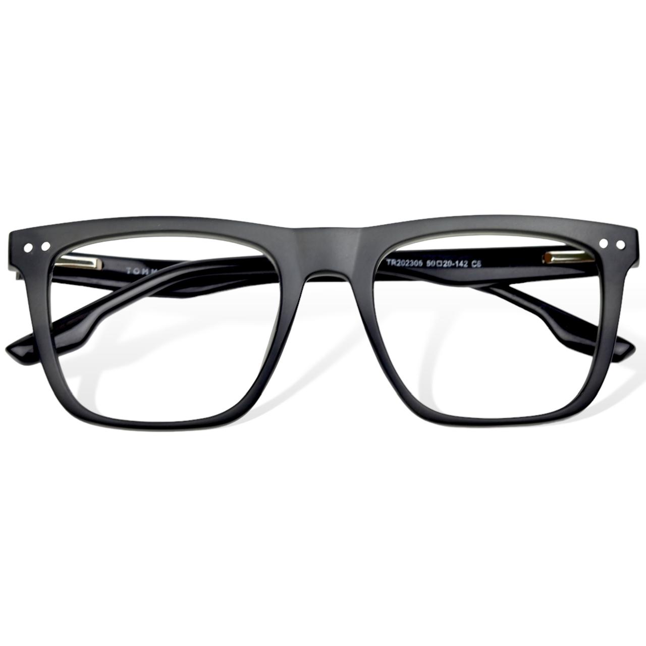 Stravix – Bold Frame Glasses – Black