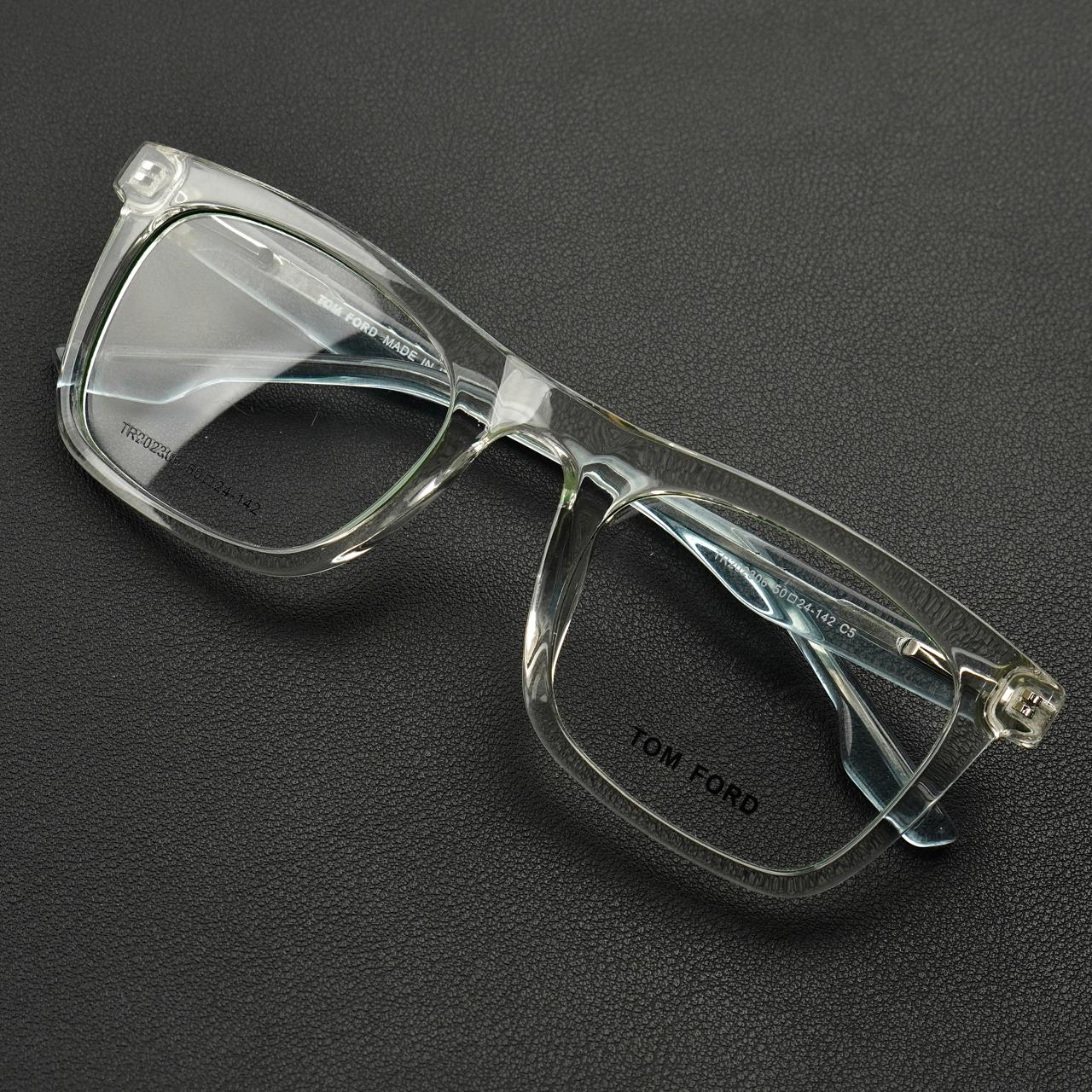 Clario – Transparent Screen Glasses – Clear Ice