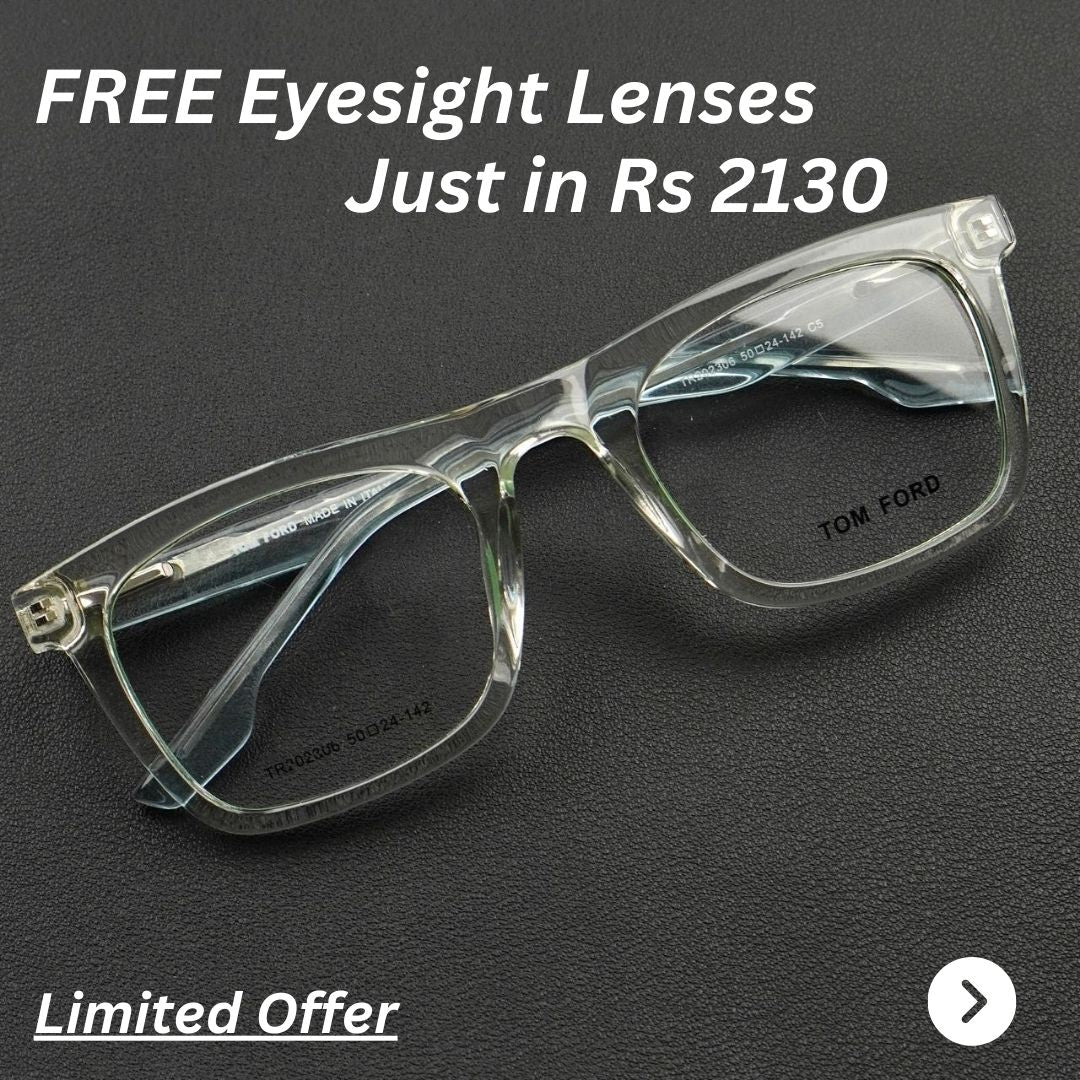 Clario – Transparent Screen Glasses – Clear Ice