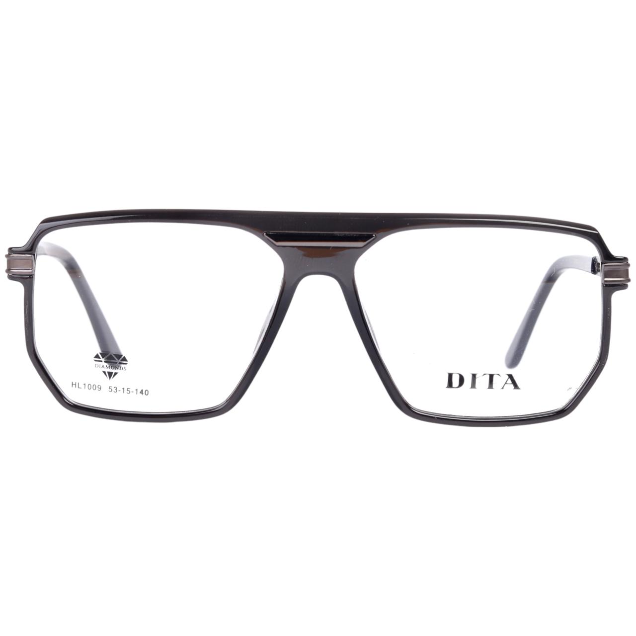 DITA – Metal Screen Glasses – Deep Brown