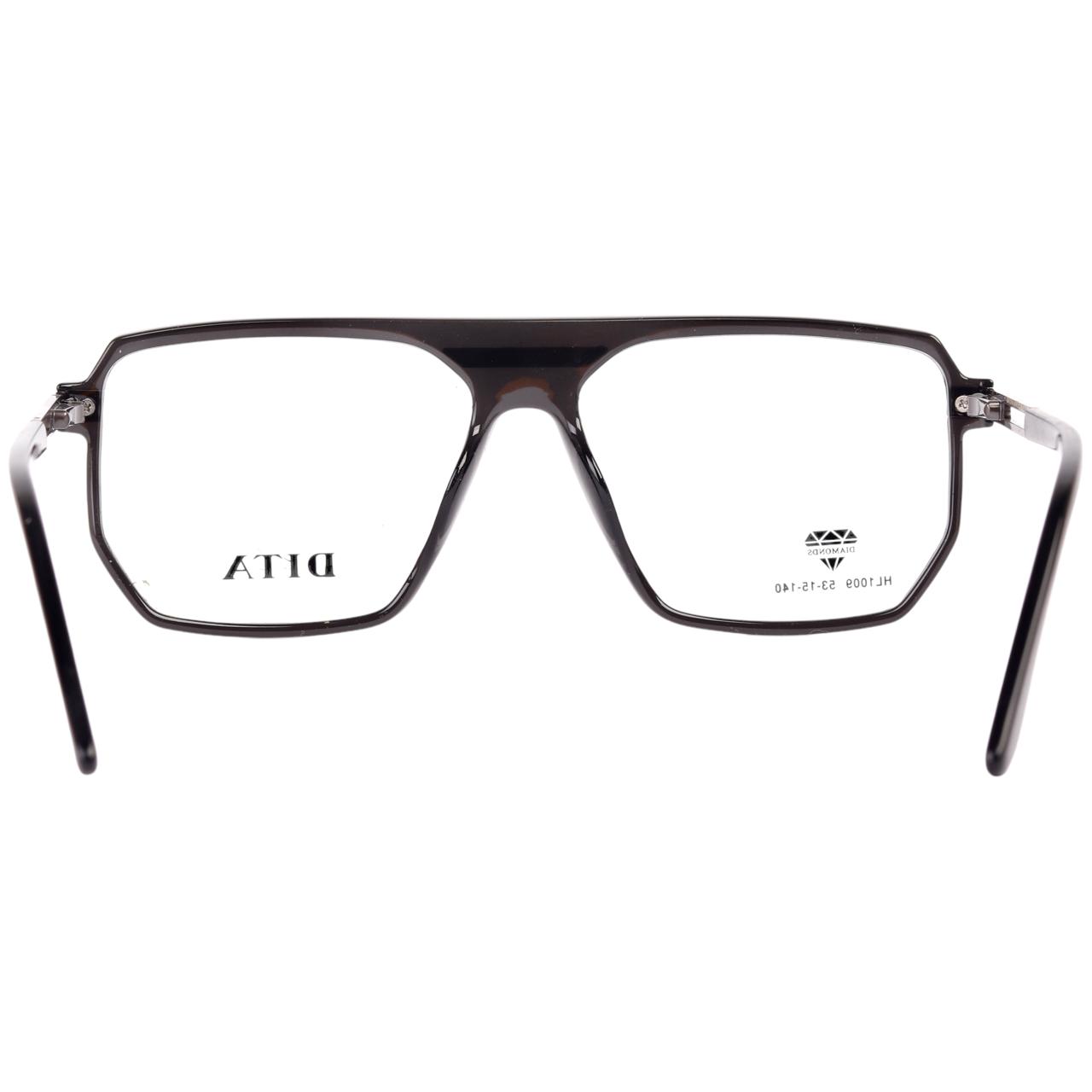 DITA – Metal Screen Glasses – Deep Brown