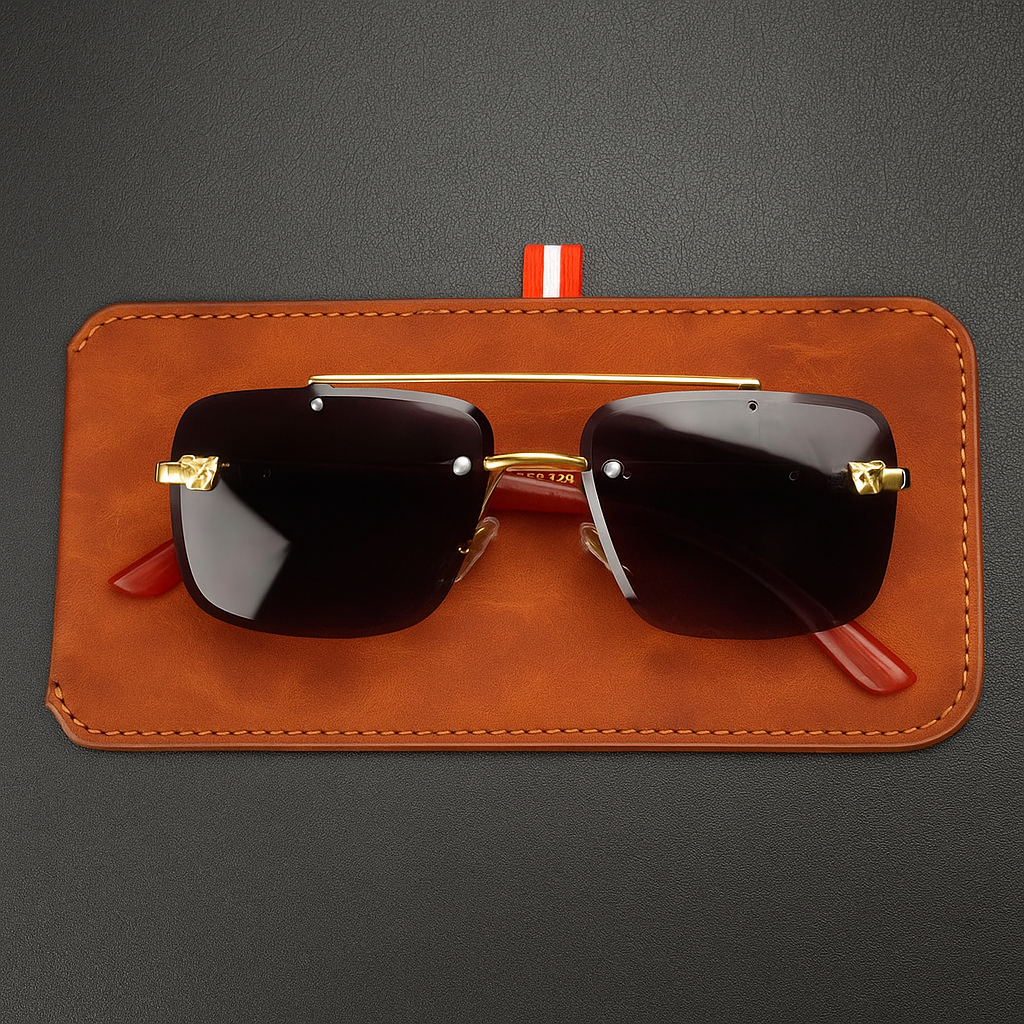 Wooden - Bridge - Male Sunglasses - Black