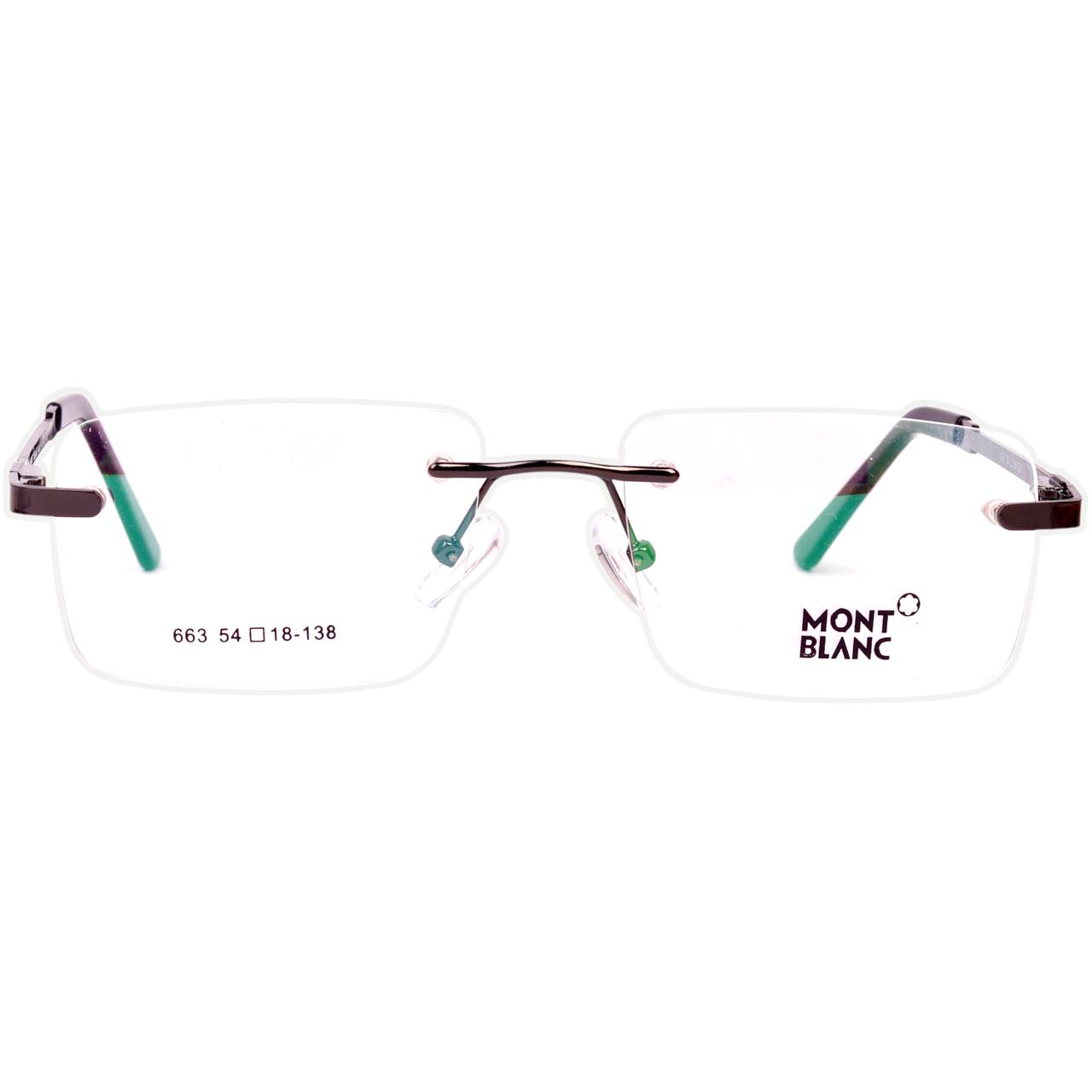 Zynque – Rimless Screen Glasses – Crystal Black