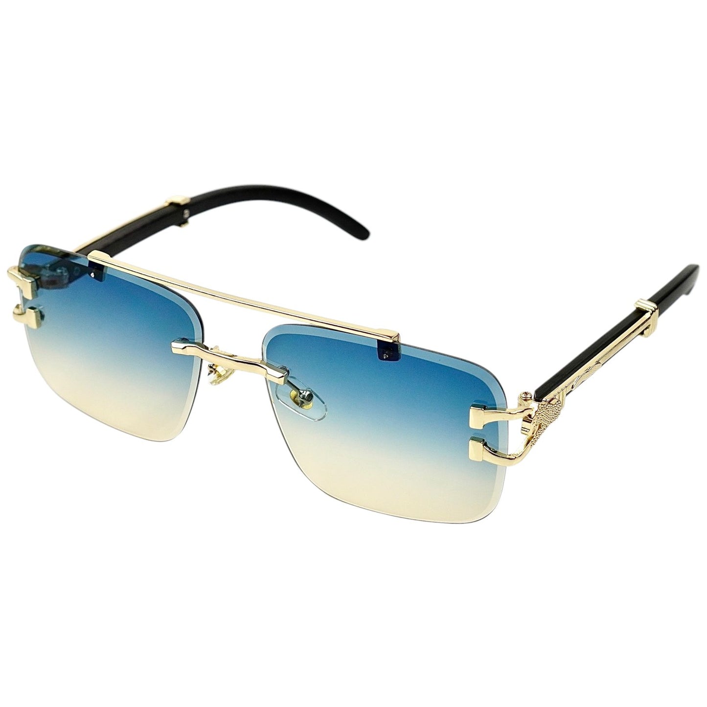 Azure Crest - Blue Haze - Male Sunglasses