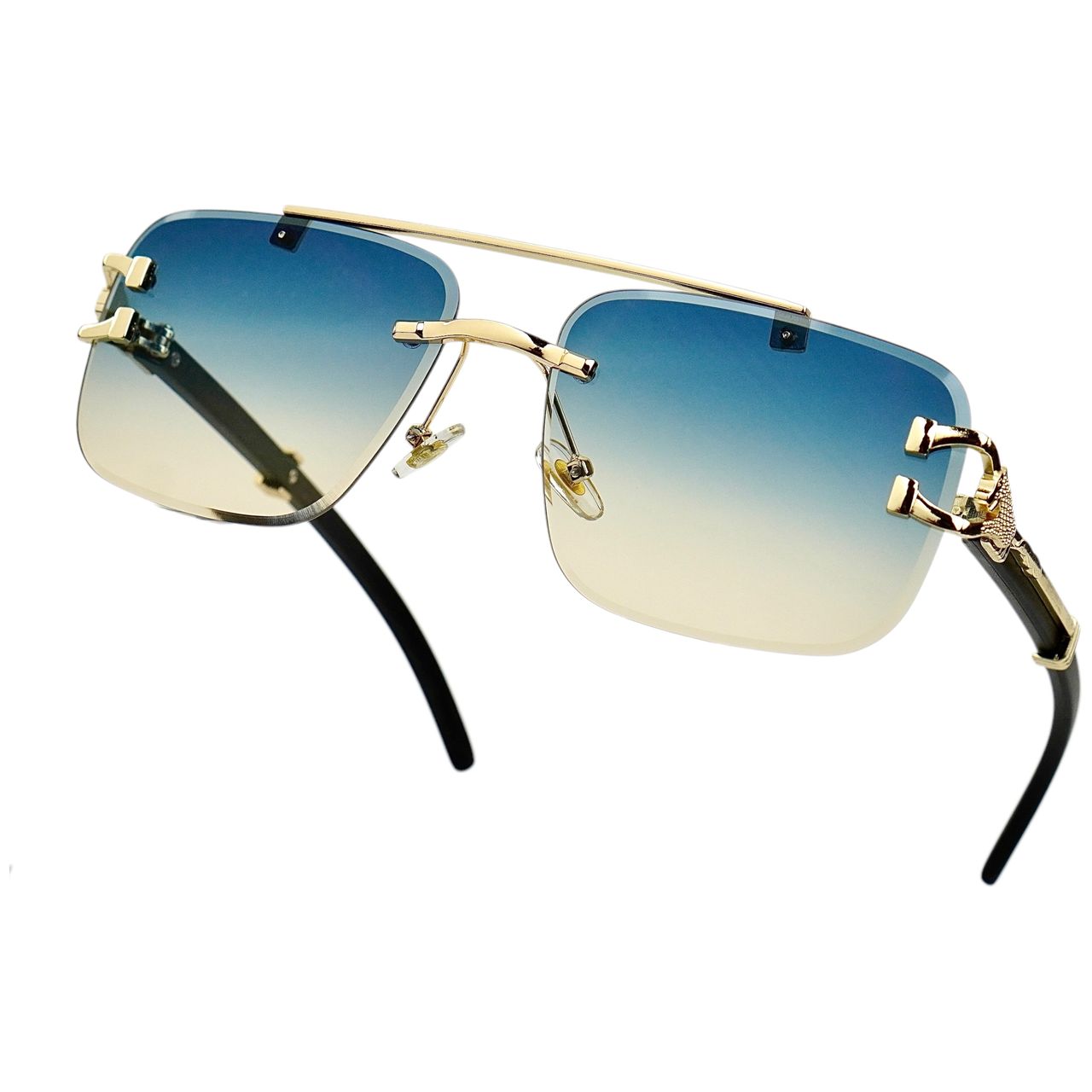 Azure Crest - Blue Haze - Male Sunglasses