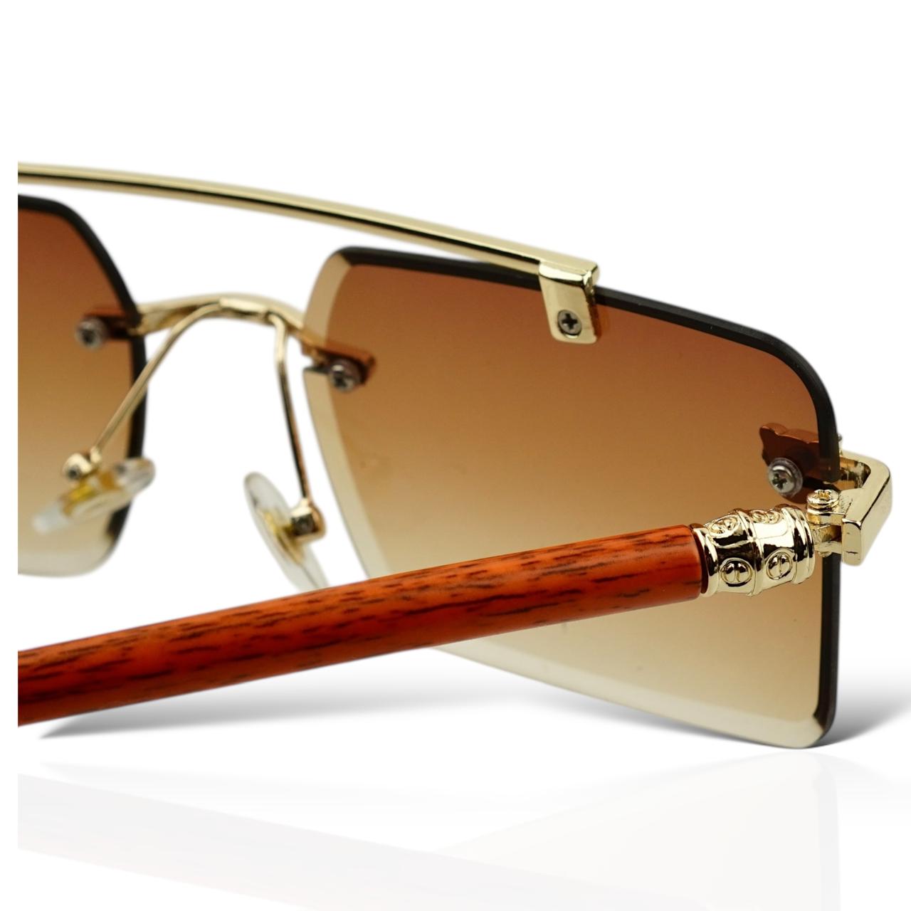 Golden Mirage – Amberwood – Men's Sunglasses