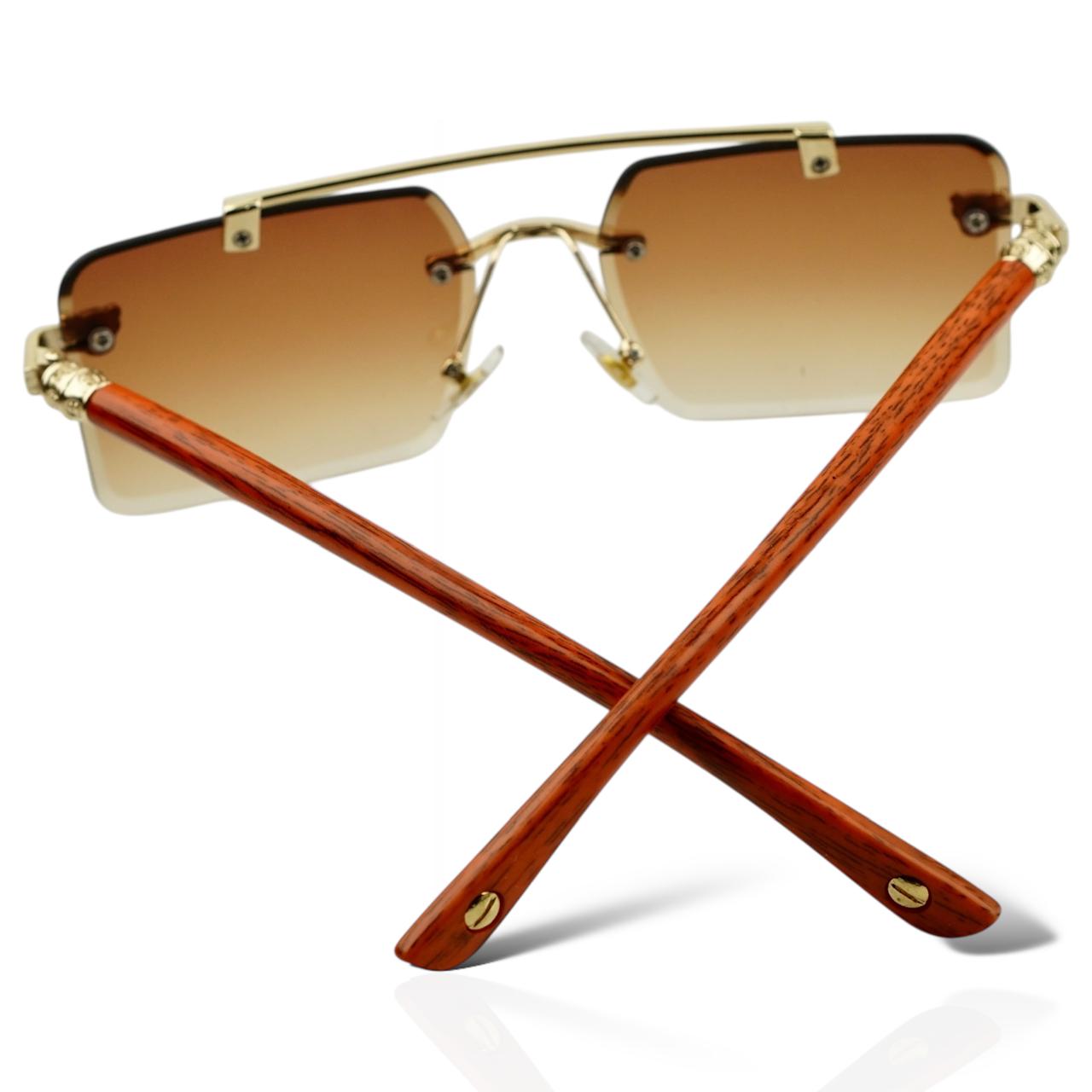 Golden Mirage – Amberwood – Men's Sunglasses