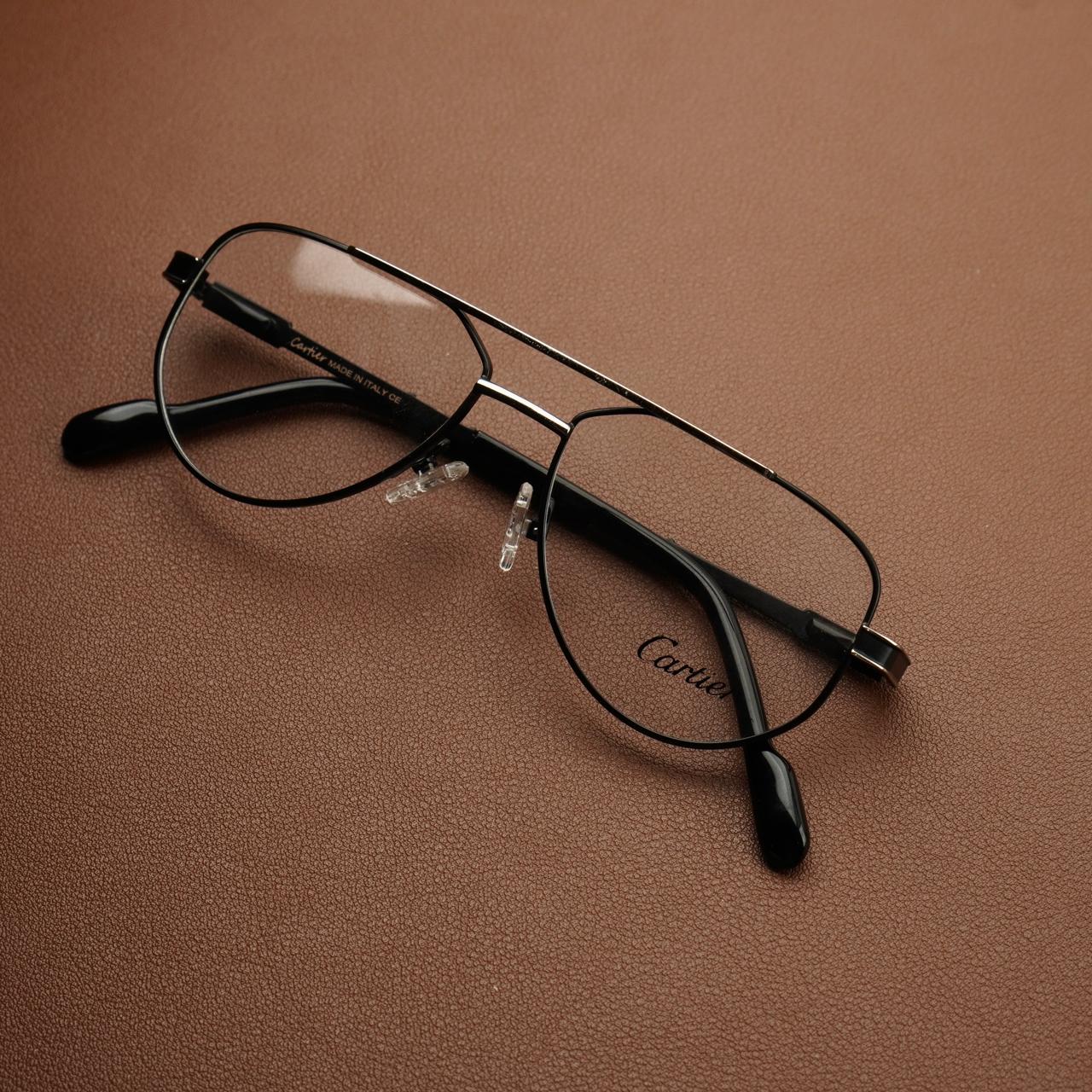 Polige – Aviator Transition Glasses – Onyx Black