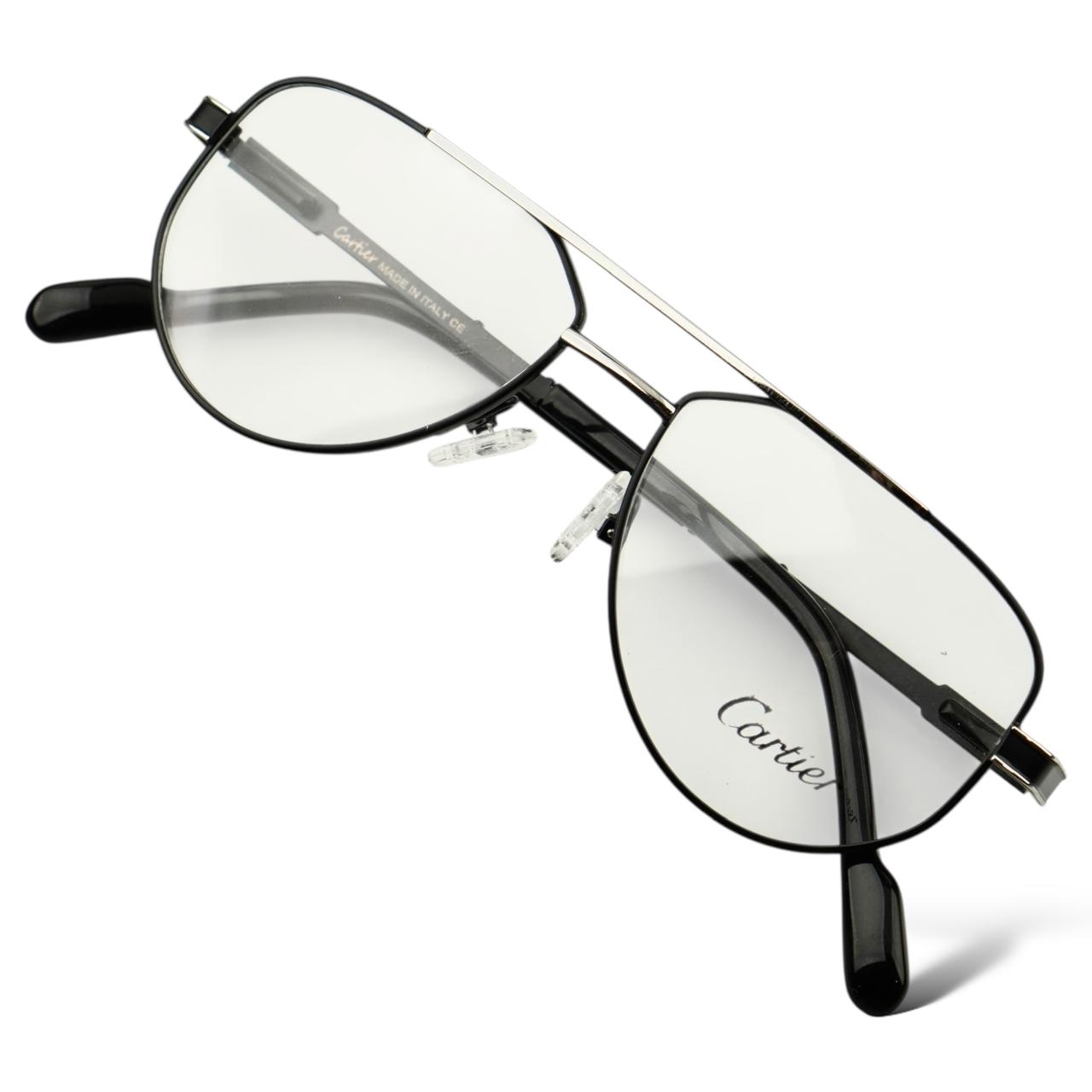 Polige – Aviator Transition Glasses – Onyx Black