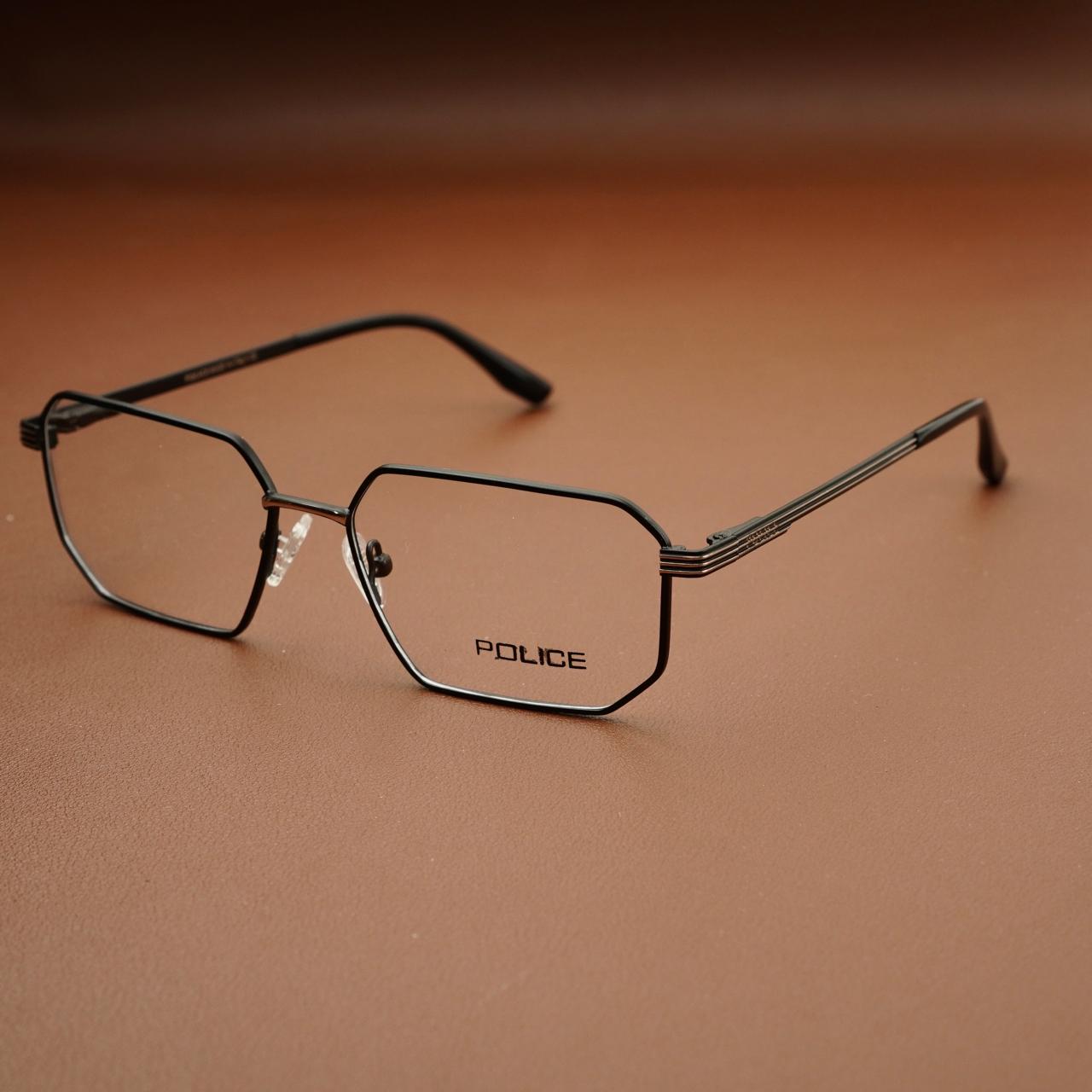 Polige – BronzeHex Vision – Square Frame Eyeglasses