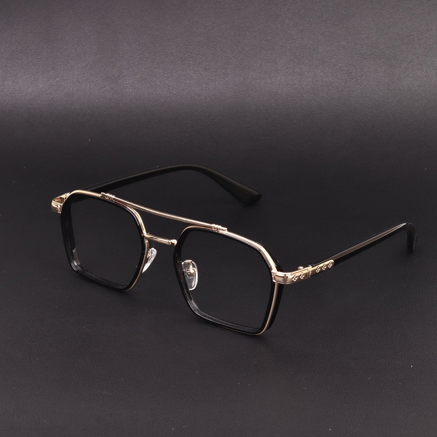 Elvore – Metal Screen Glasses – Gold Black