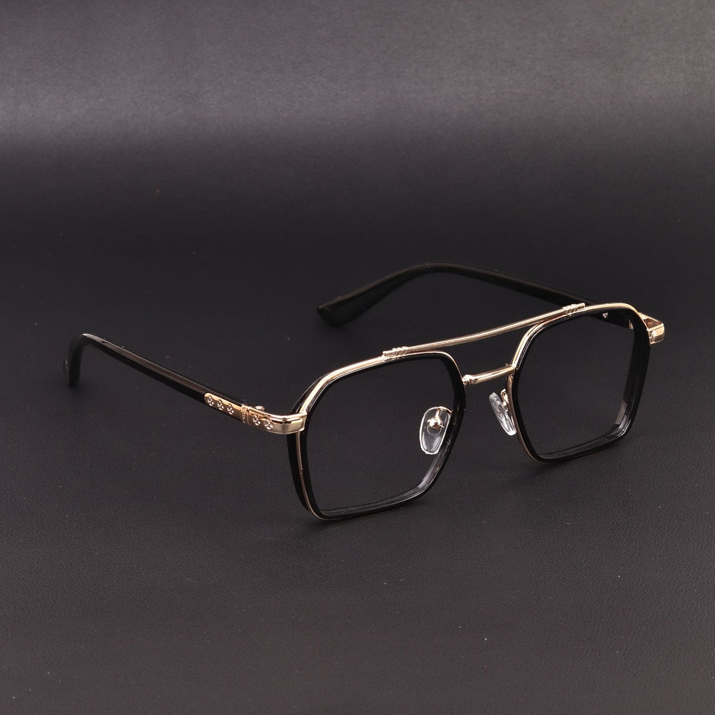 Elvore – Metal Screen Glasses – Gold Black