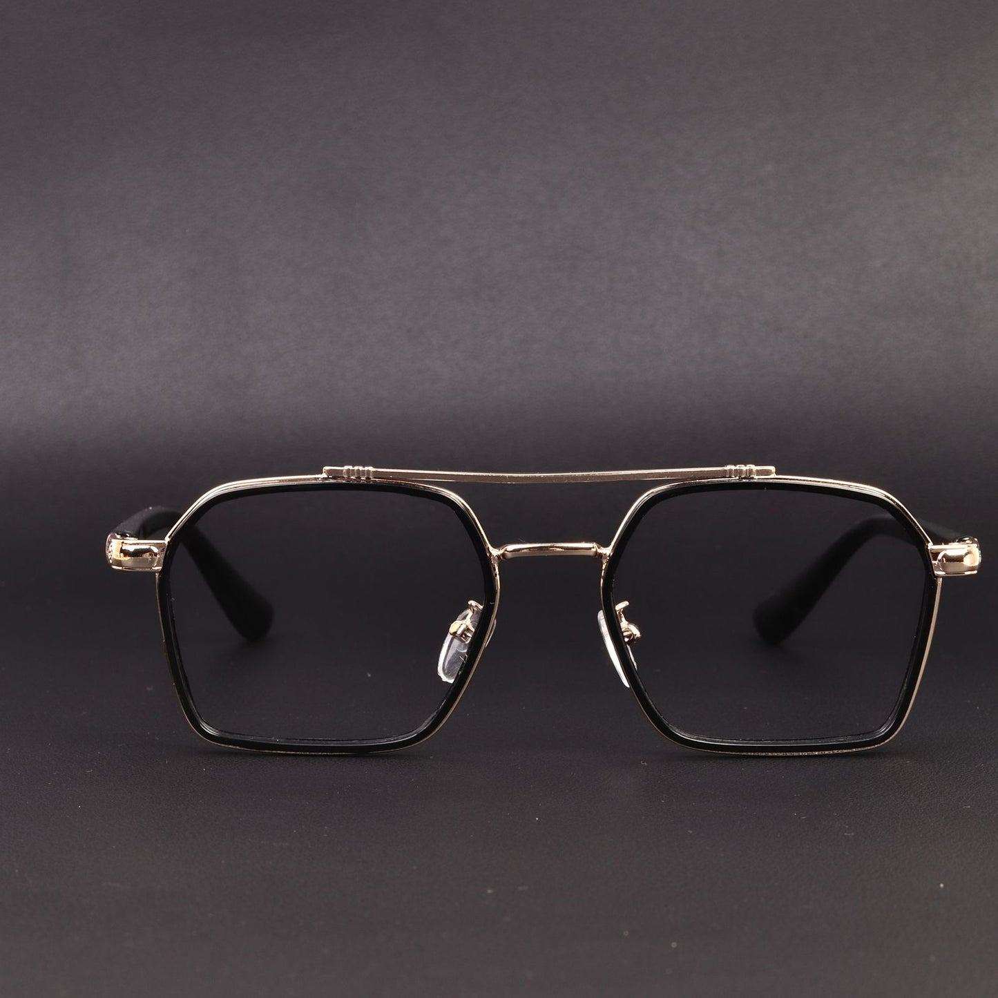 Elvore – Metal Screen Glasses – Gold Black