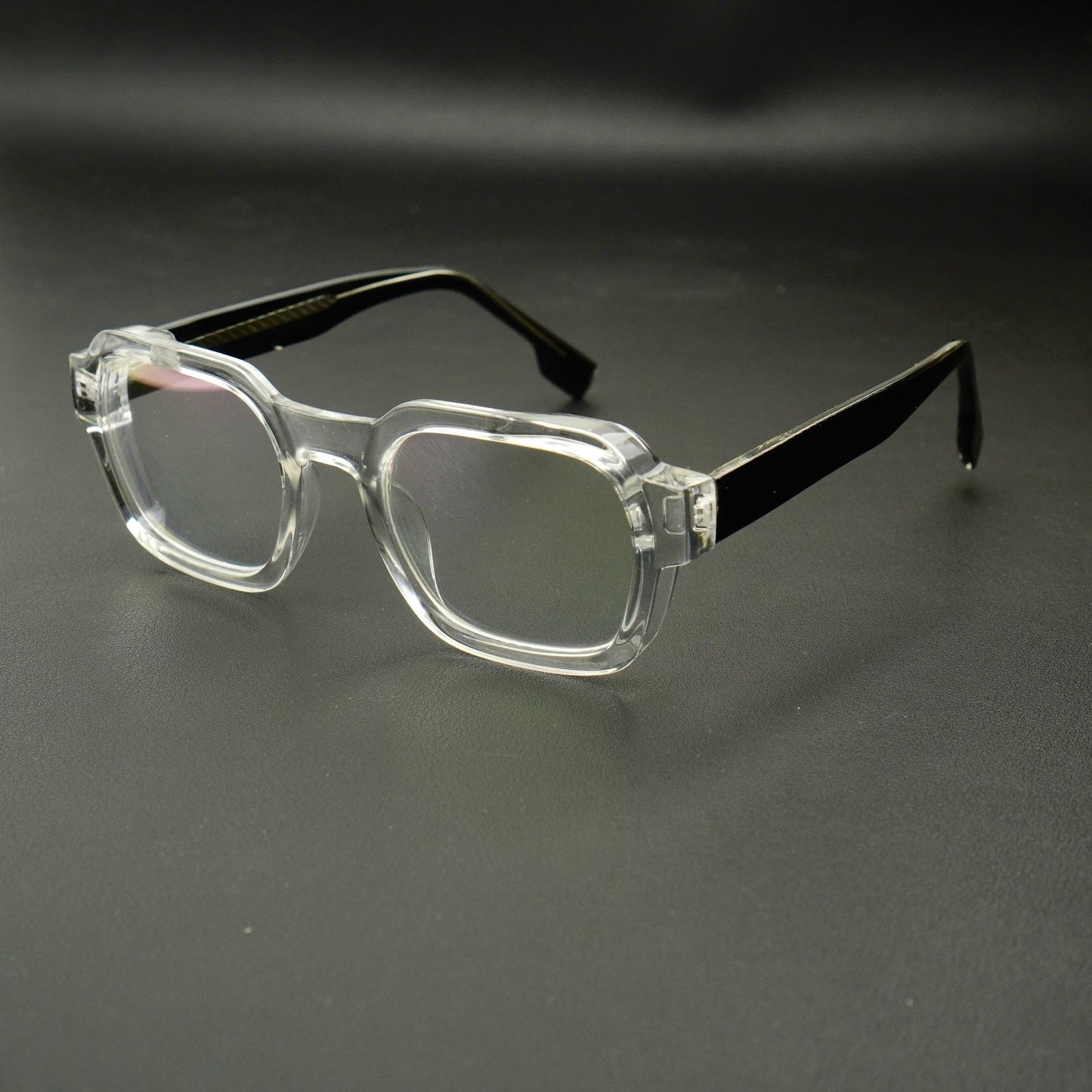 Polige – Smart Screen Glasses – Crystal Black