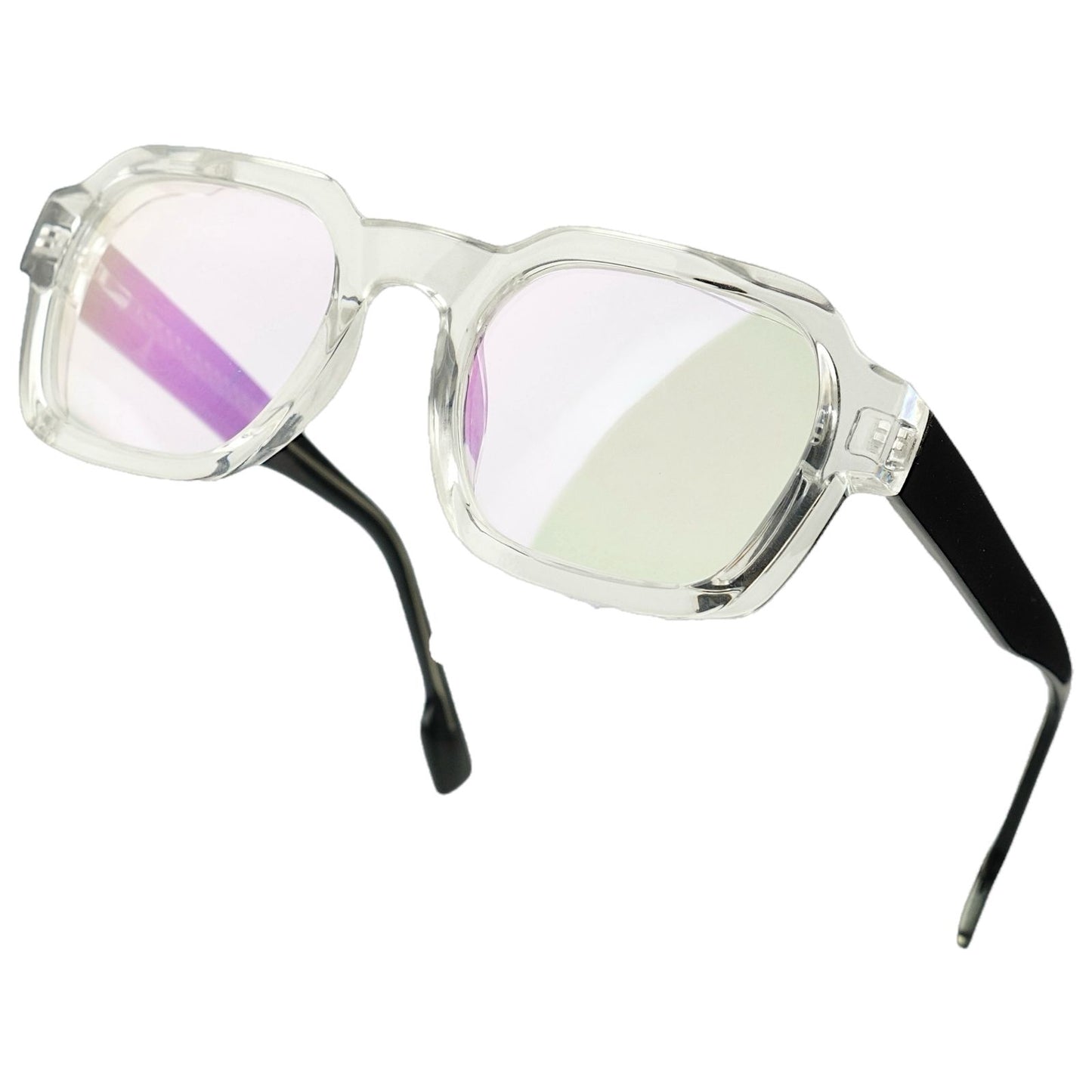 Polige – Smart Screen Glasses – Crystal Black