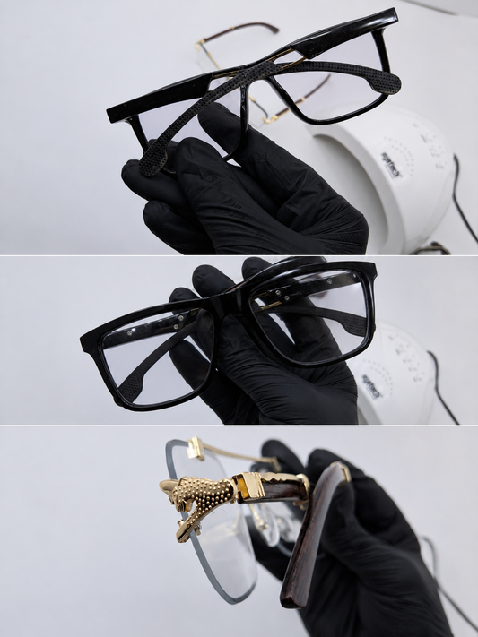 Cheetah sun & Smart Glasses - Pack of 2 cheetah & black Sunglasses - Limited Offer