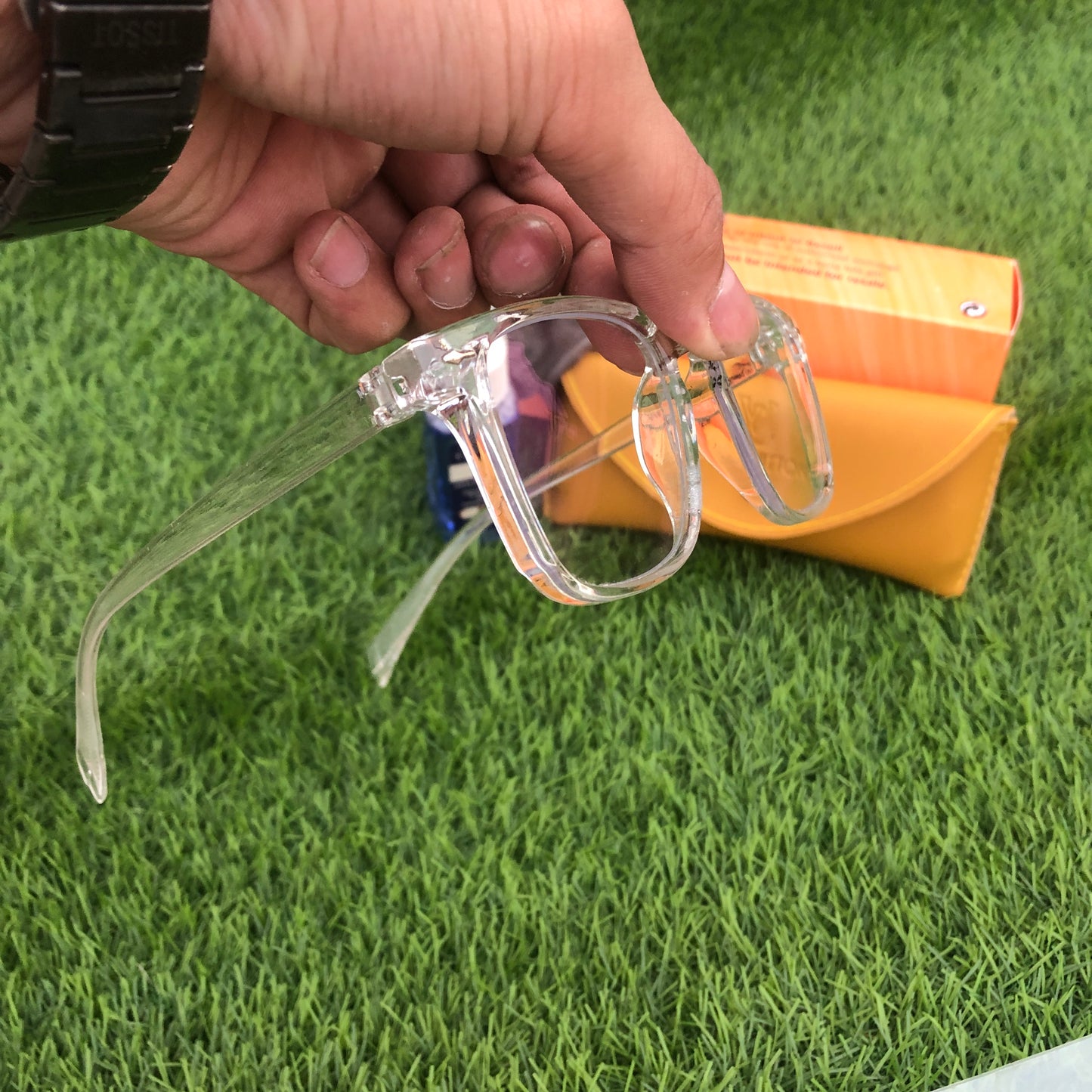 Transition + Screen Glasses - with Free pouch, shiner, cleaning cloth