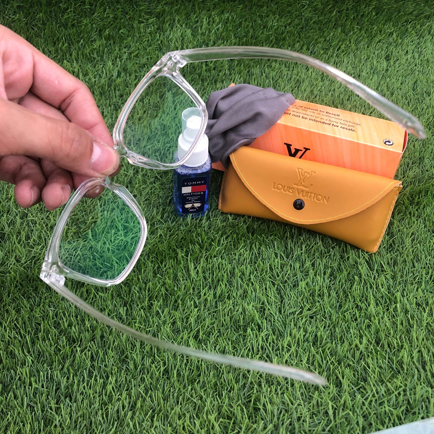 Transition + Screen Glasses - with Free pouch, shiner, cleaning cloth