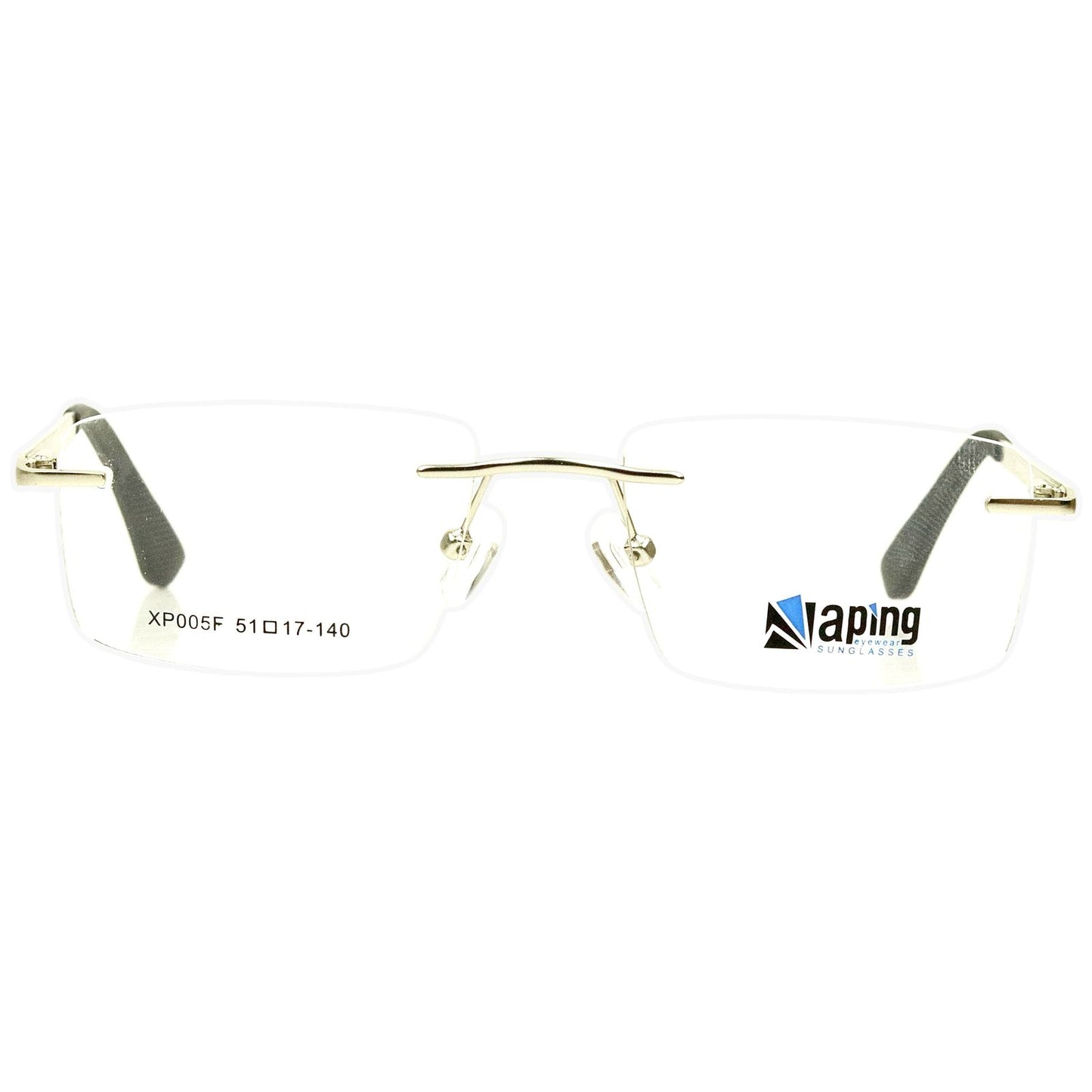 Auron – Rimless Screen Glasses – Graphite Black