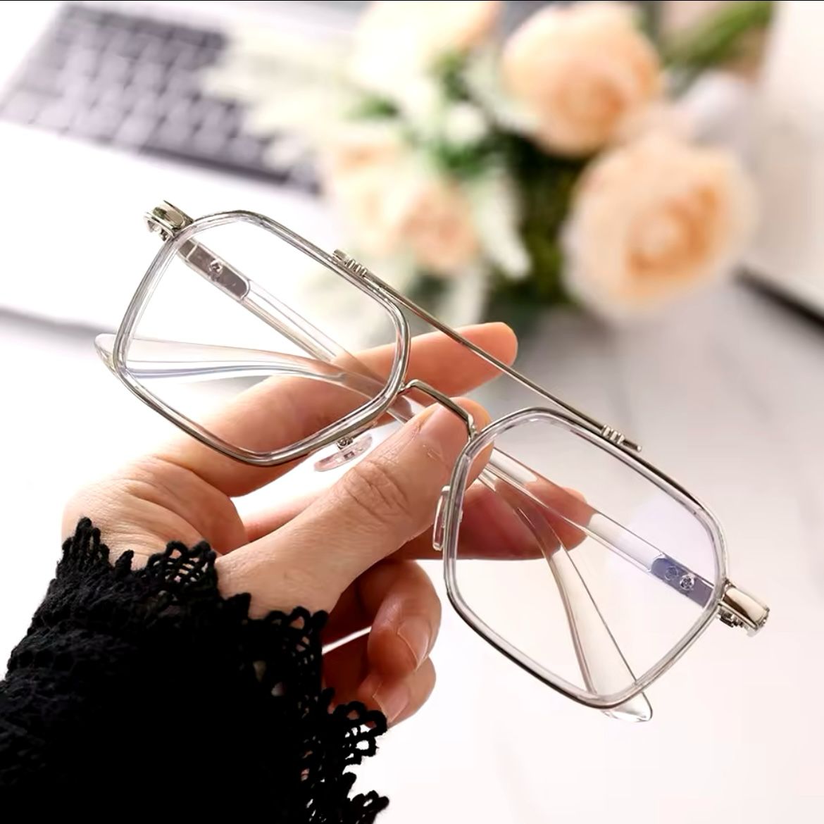 Nexor – Metal Screen Glasses – Silver